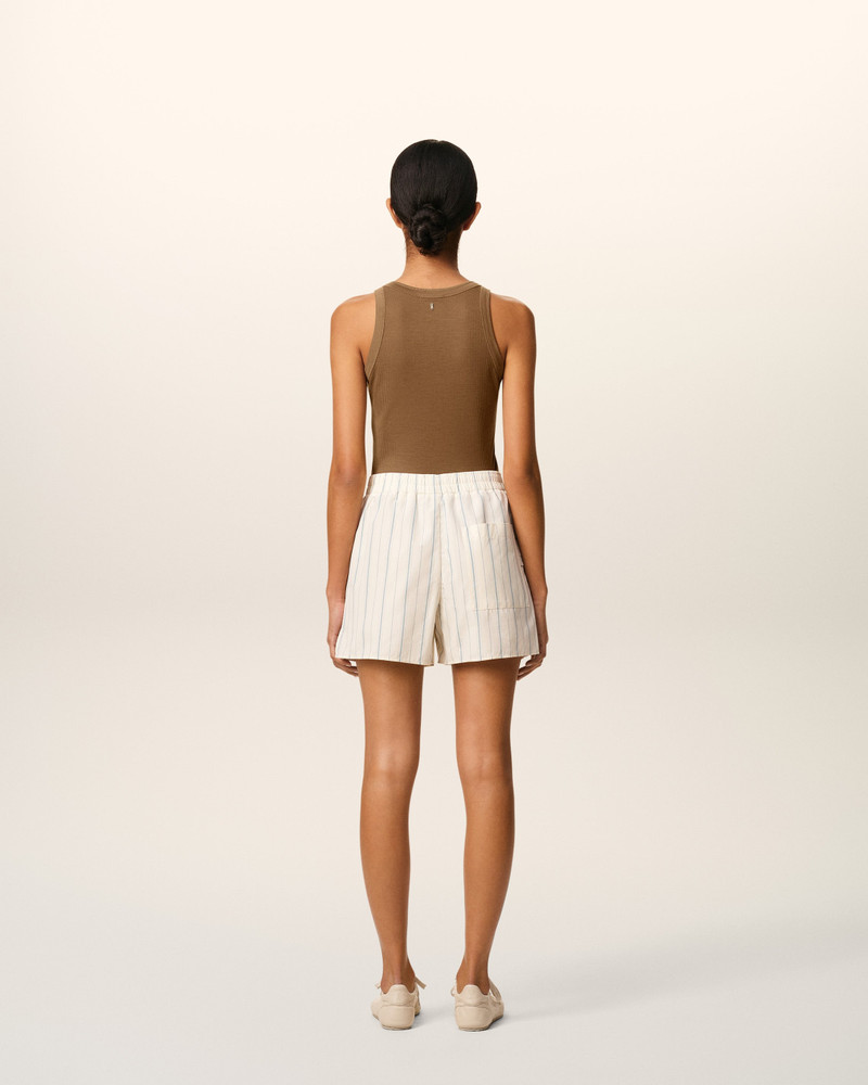 BEIGE COTTON STRIPED 시트 8