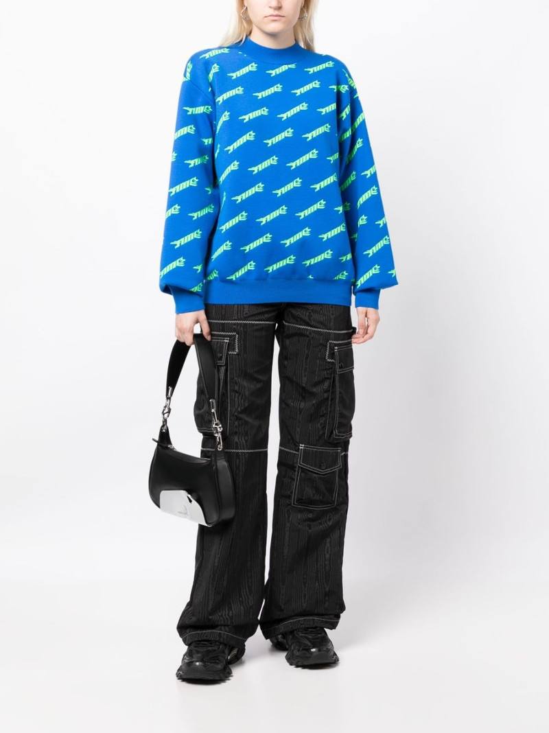 Ambush logo-intarsia jumper outlook