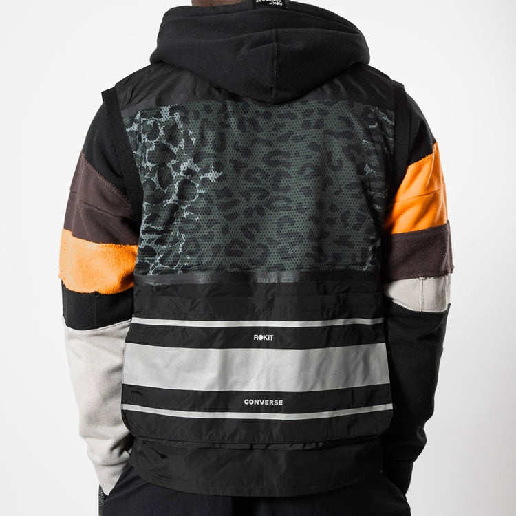 Converse x Rokit Utility Vest 'Black' 10019280-A01 - 4