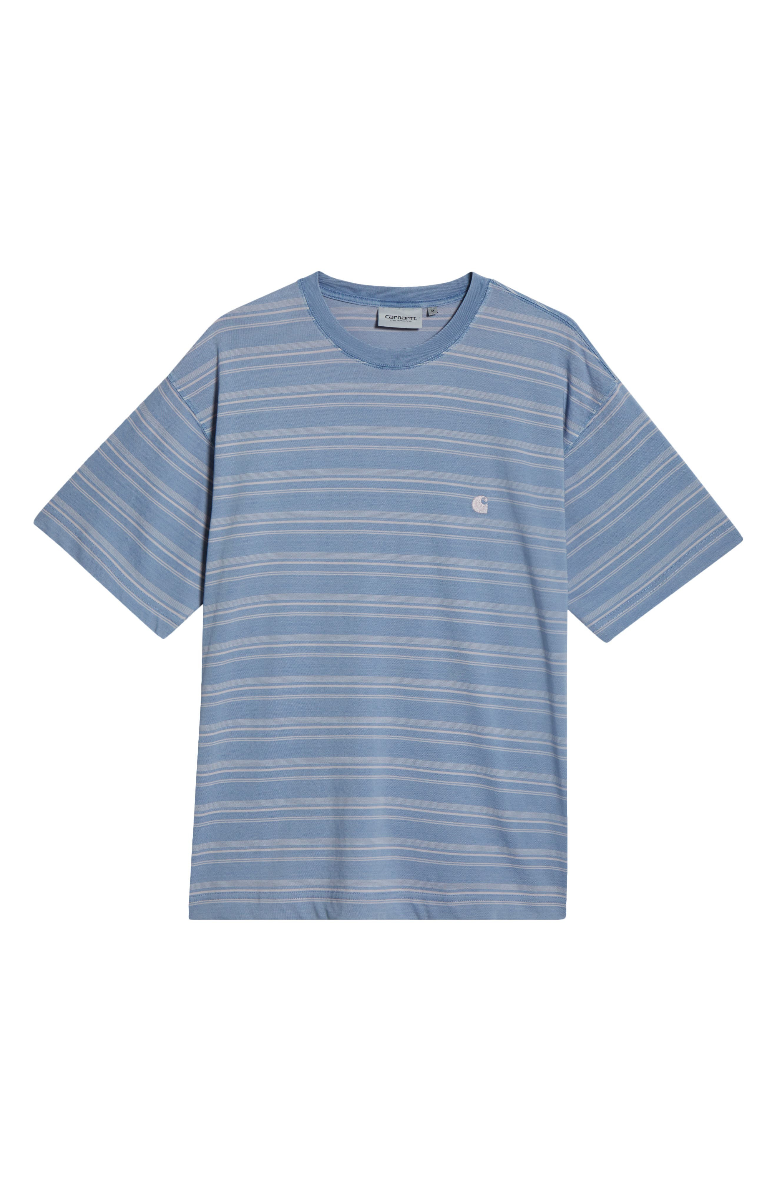 Carhartt Work In Progress Brodine Stripe T-Shirt in Brodine Stripe Sorrent at Nordstrom - 5