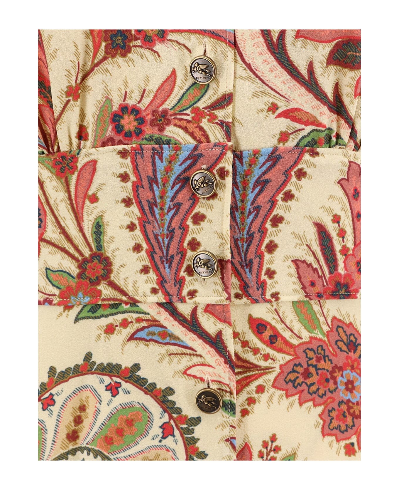 Multicolor Viscose Chemisier/dress - 3