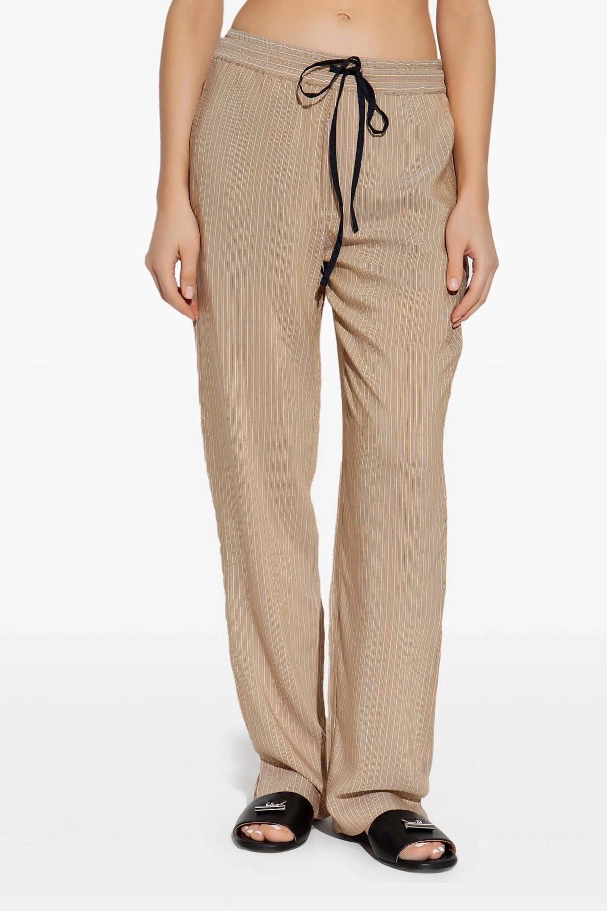 'Pleat Detail Pyjama' pants - 2