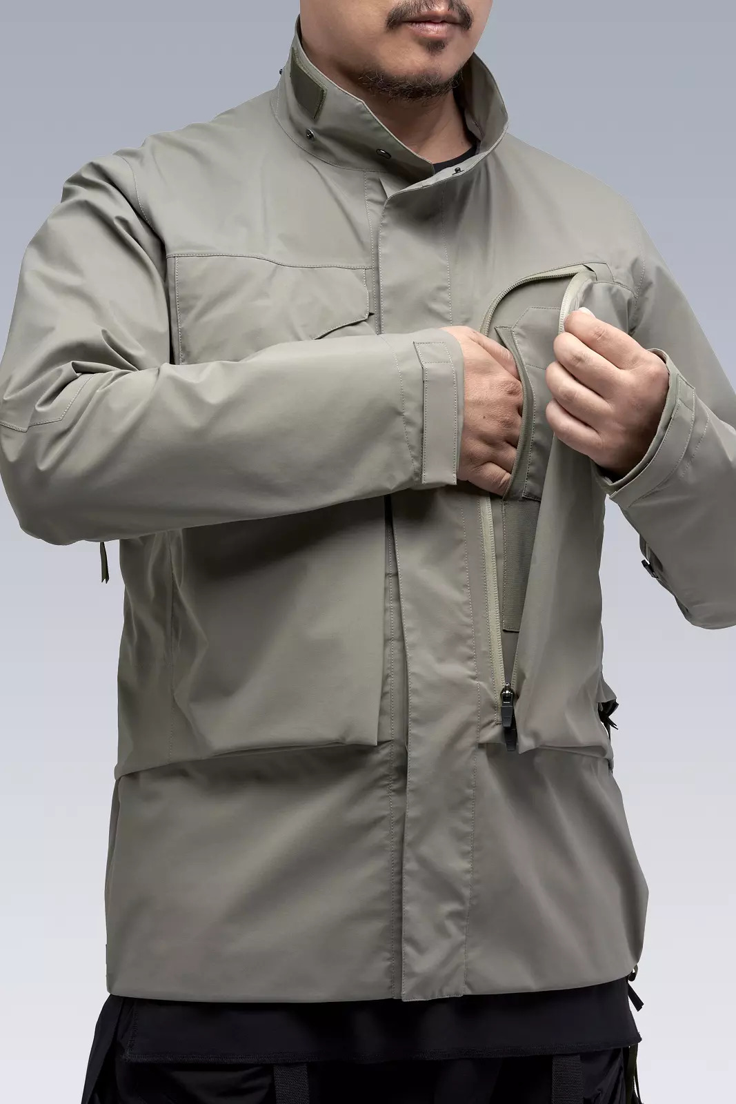 J56-GT 3L Gore-Tex Pro Interops Field Jacket Alpha Green - 26