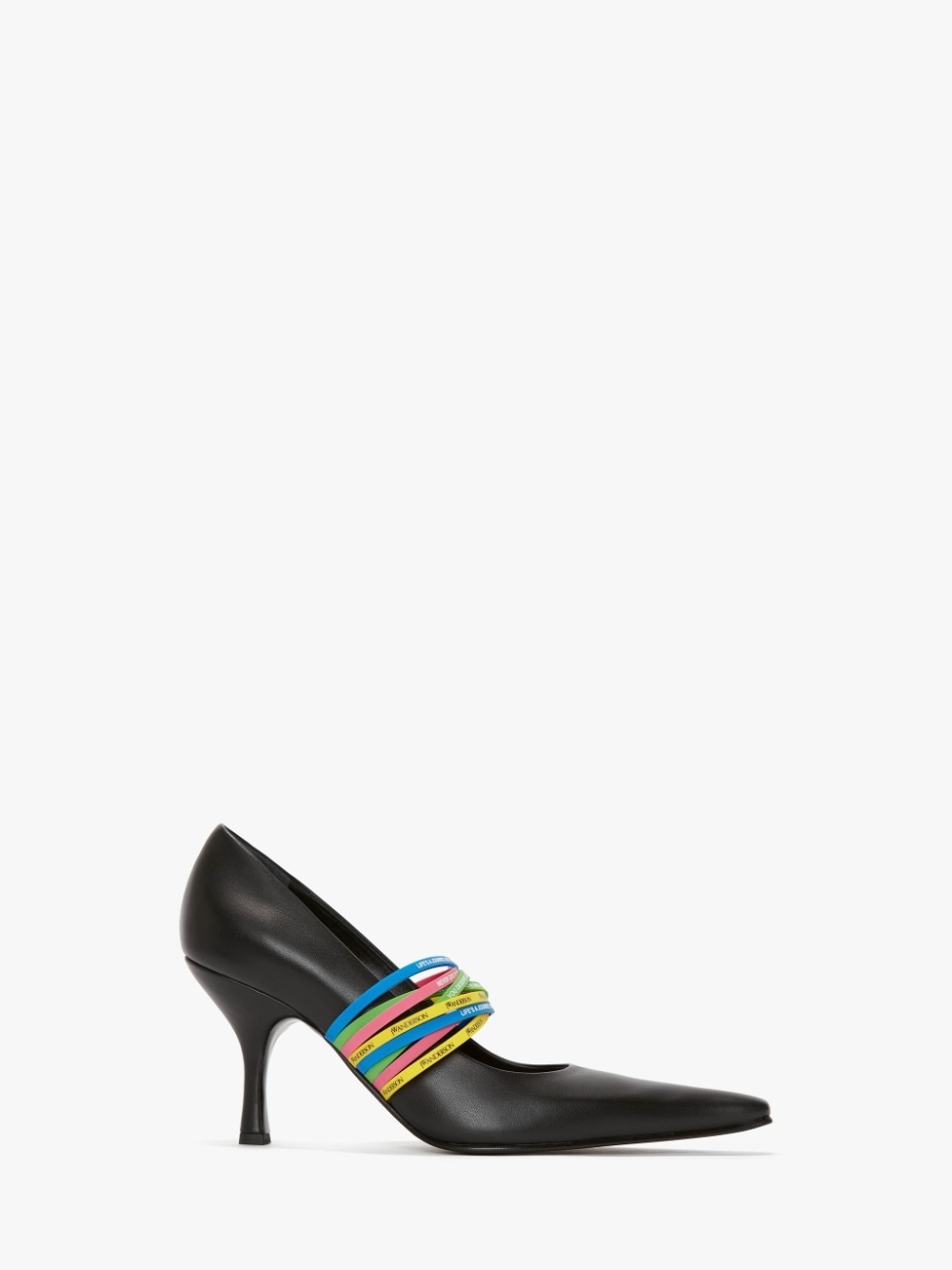 ELASTIC LEATHER PUMPS - 1