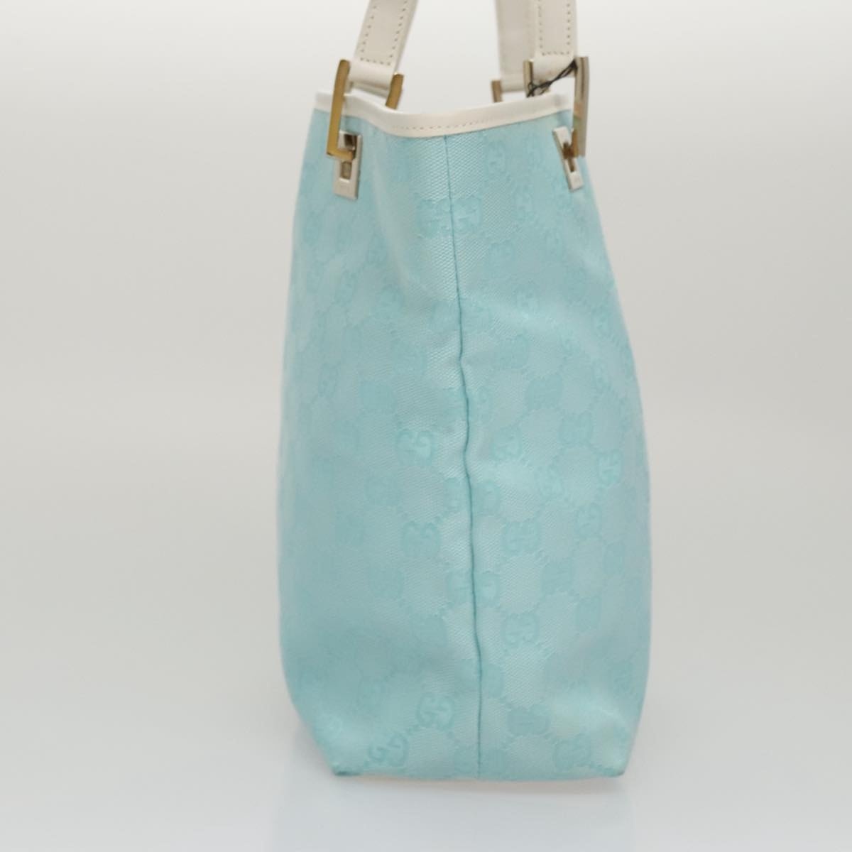 GUCCI GG Canvas Tote Bag Light Blue - 6