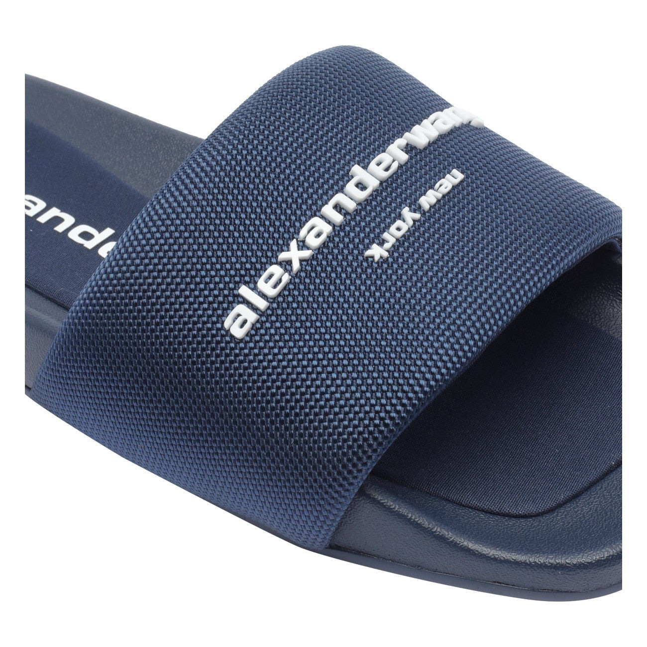 Alexander Wang Women Logo Slide Sandals - 4