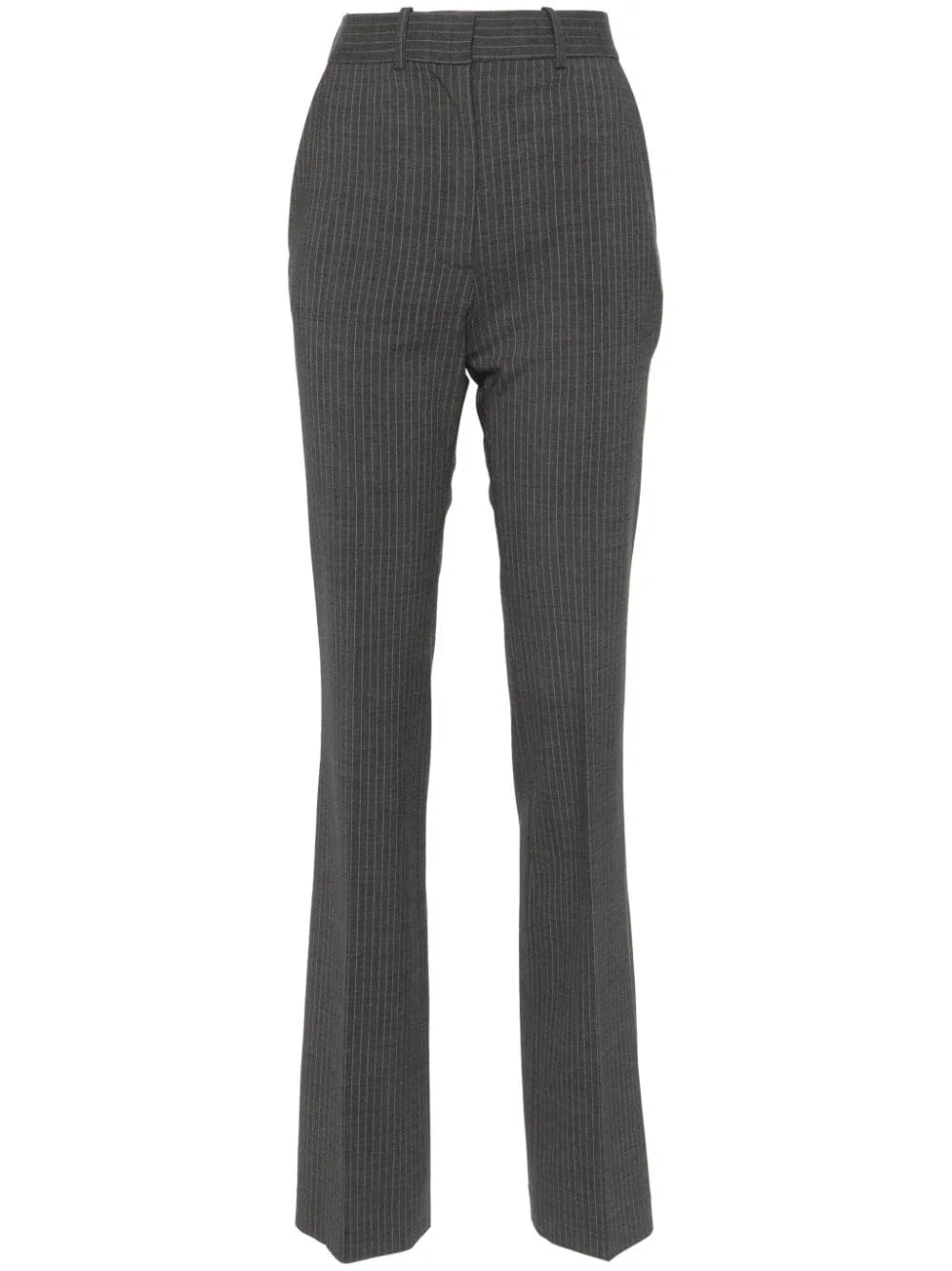 pinstripe tailored trousers - 1