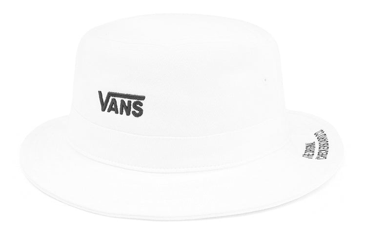 Vans Reorient Bucket Hat 'White Black' VN0A4RB1WHT - 2