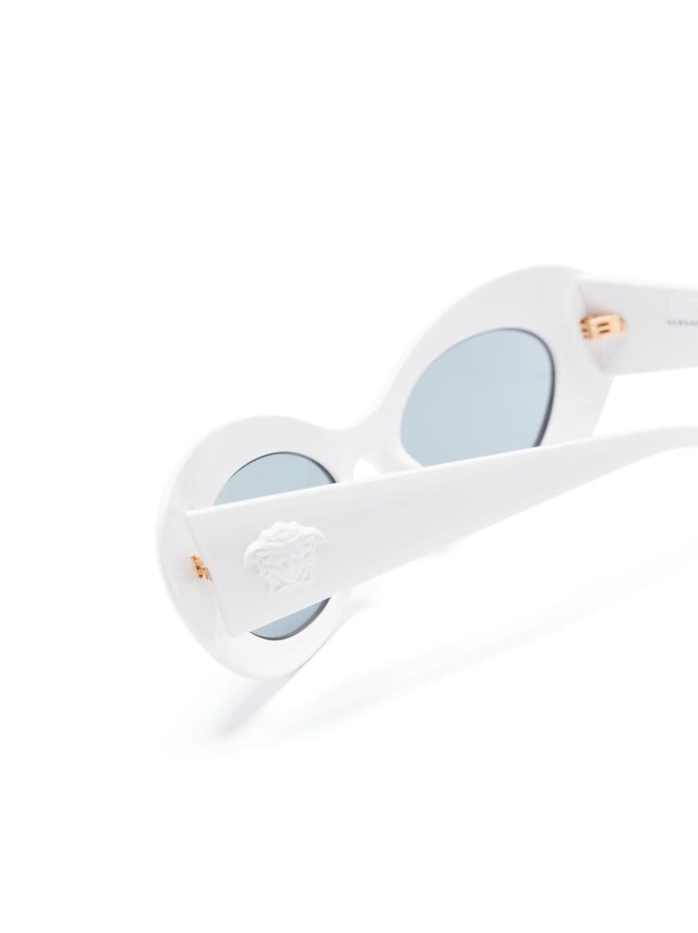 La Medusa oval-frame sunglasses - 3