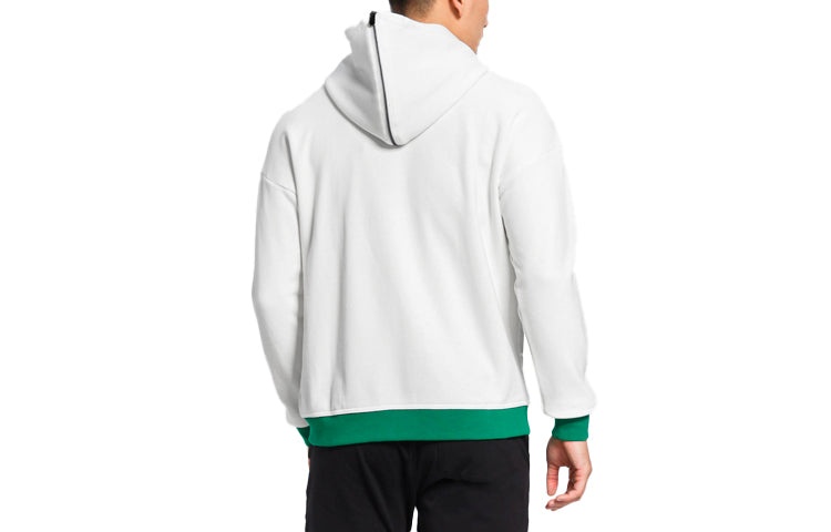 Air Jordan Colorblock Athleisure Casual Sports Jacket White AO0423-108 - 2