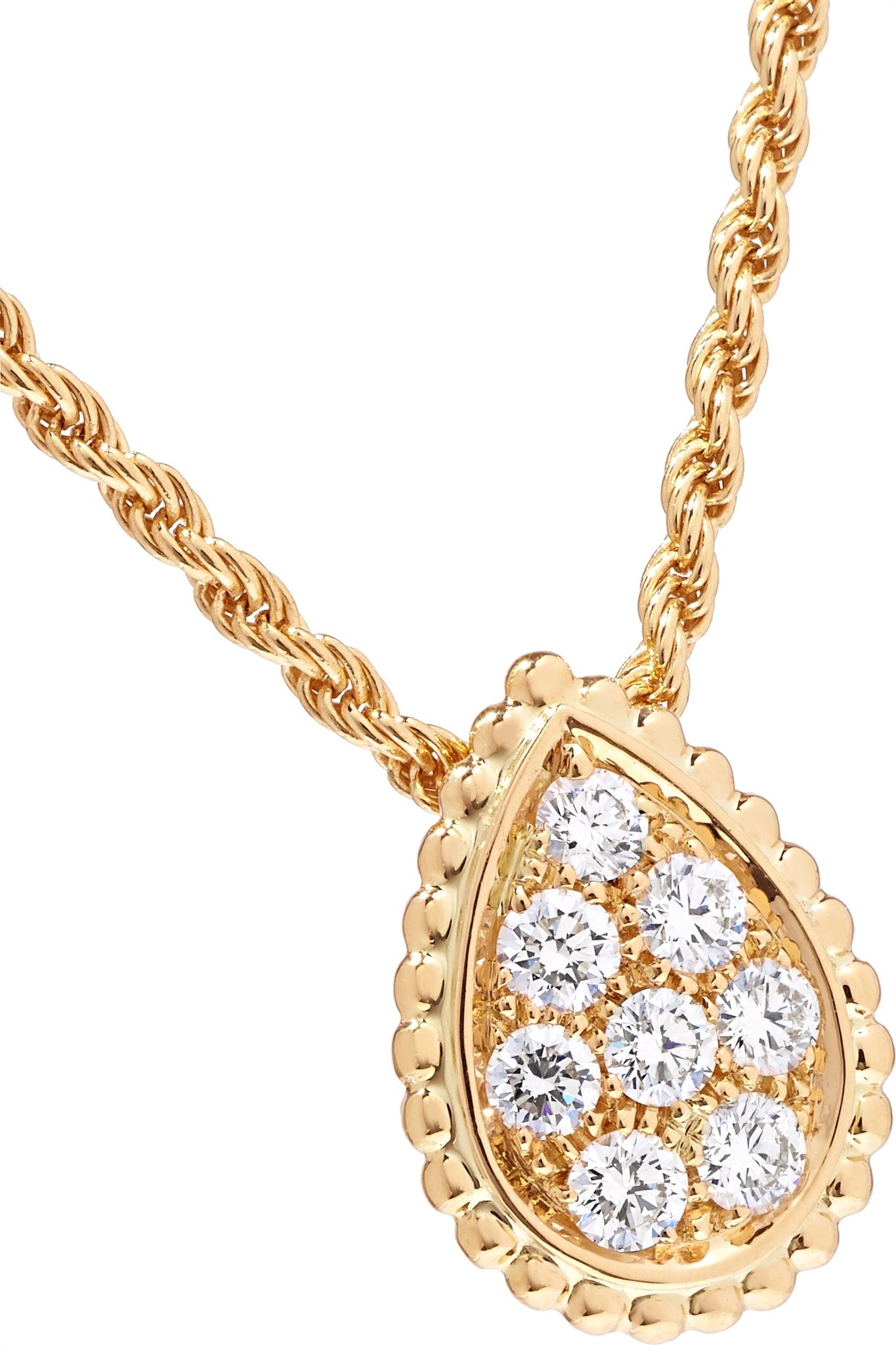 Serpent Bohème 18-karat gold diamond necklace - 4