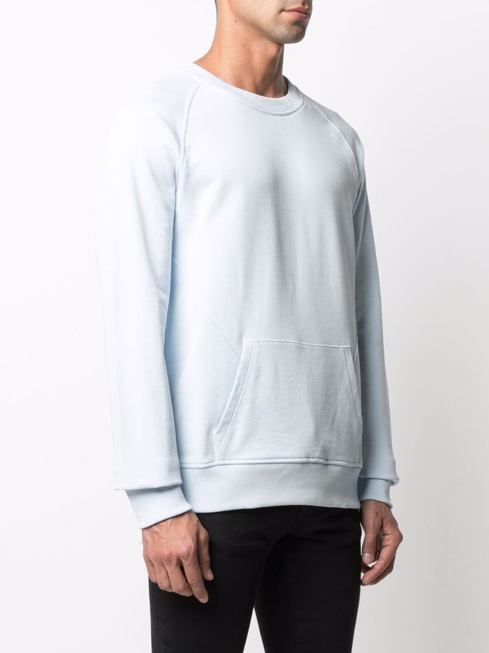 pouch-pocket cotton sweatshirt - 3