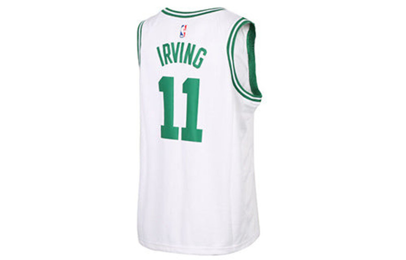 Nike Nike NBA Boston Celtics SW Fan Edition Kyrie Irving 11 Jersey 'White' 864403-103 outlook
