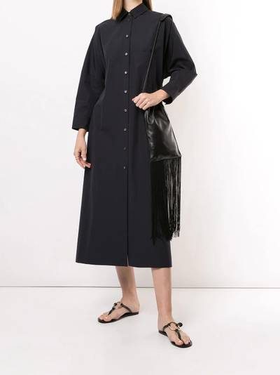 Jil Sander pleated-back shirt dress outlook