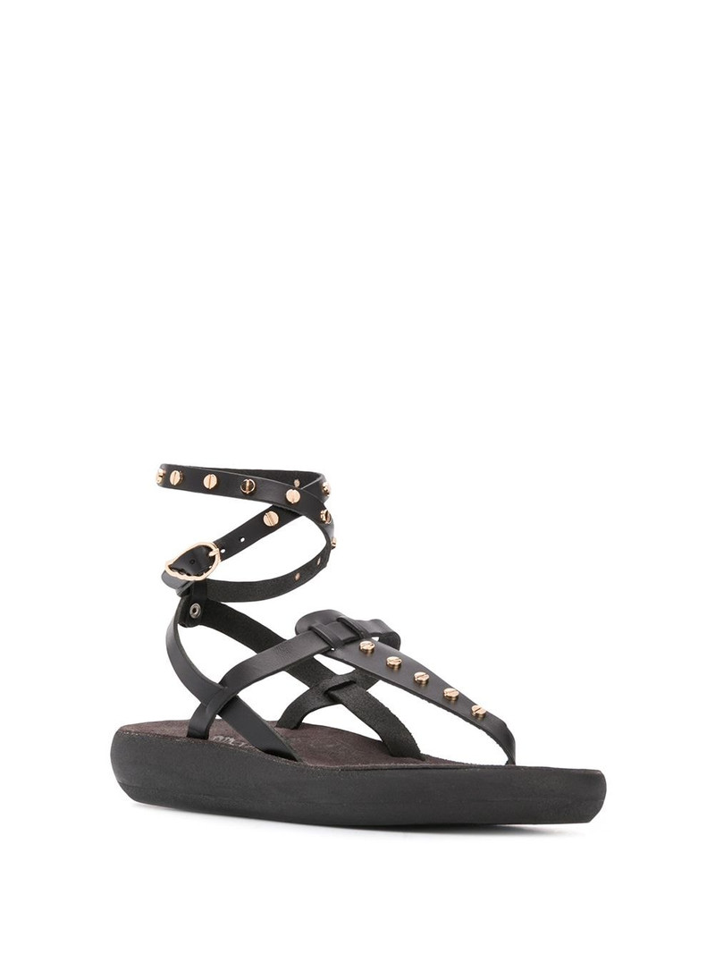 ANCIENT GREEK SANDALS Estianails studded sandals outlook