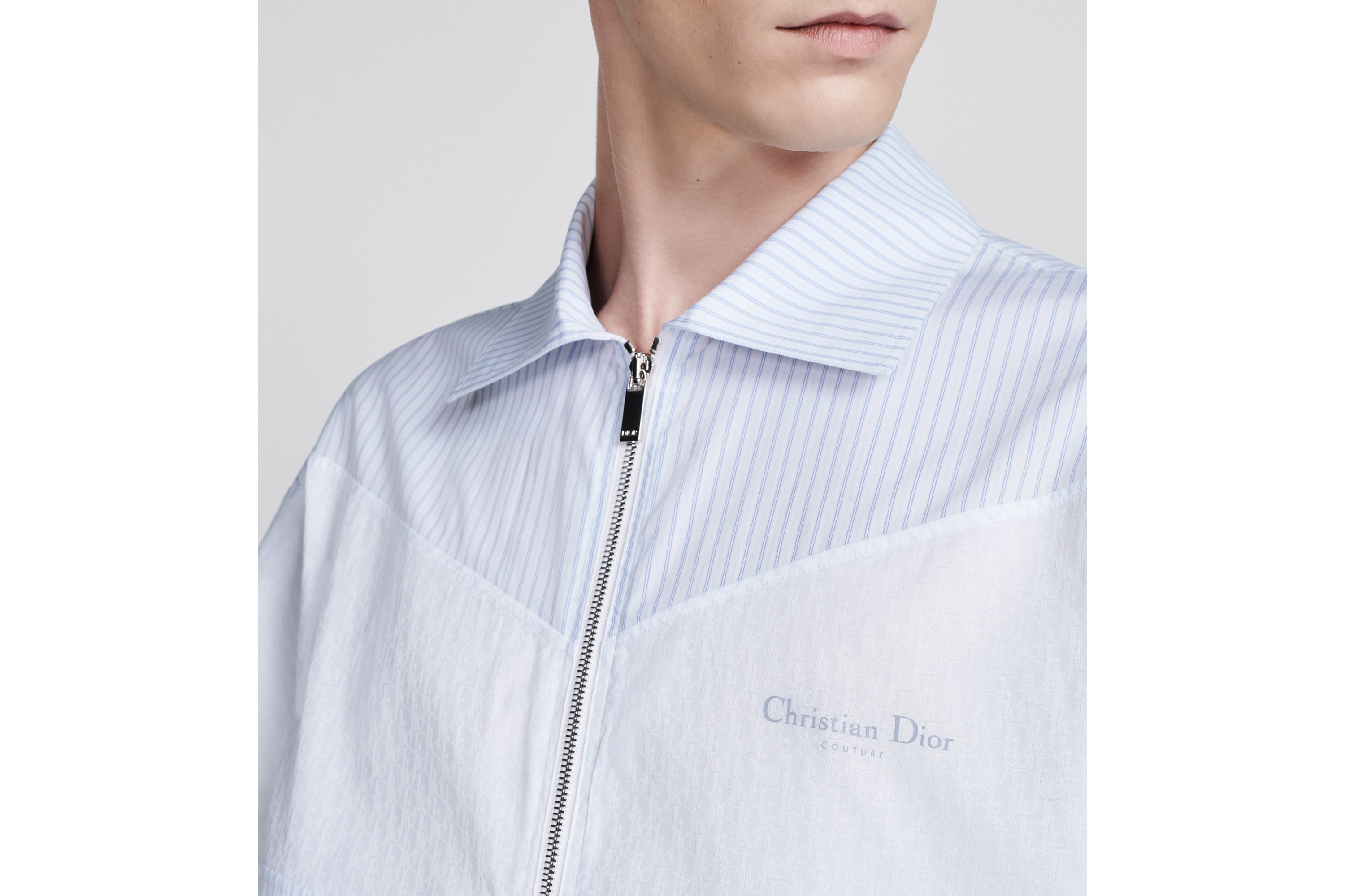 Christian Dior Couture Two-Material Zipped Shirt - 7