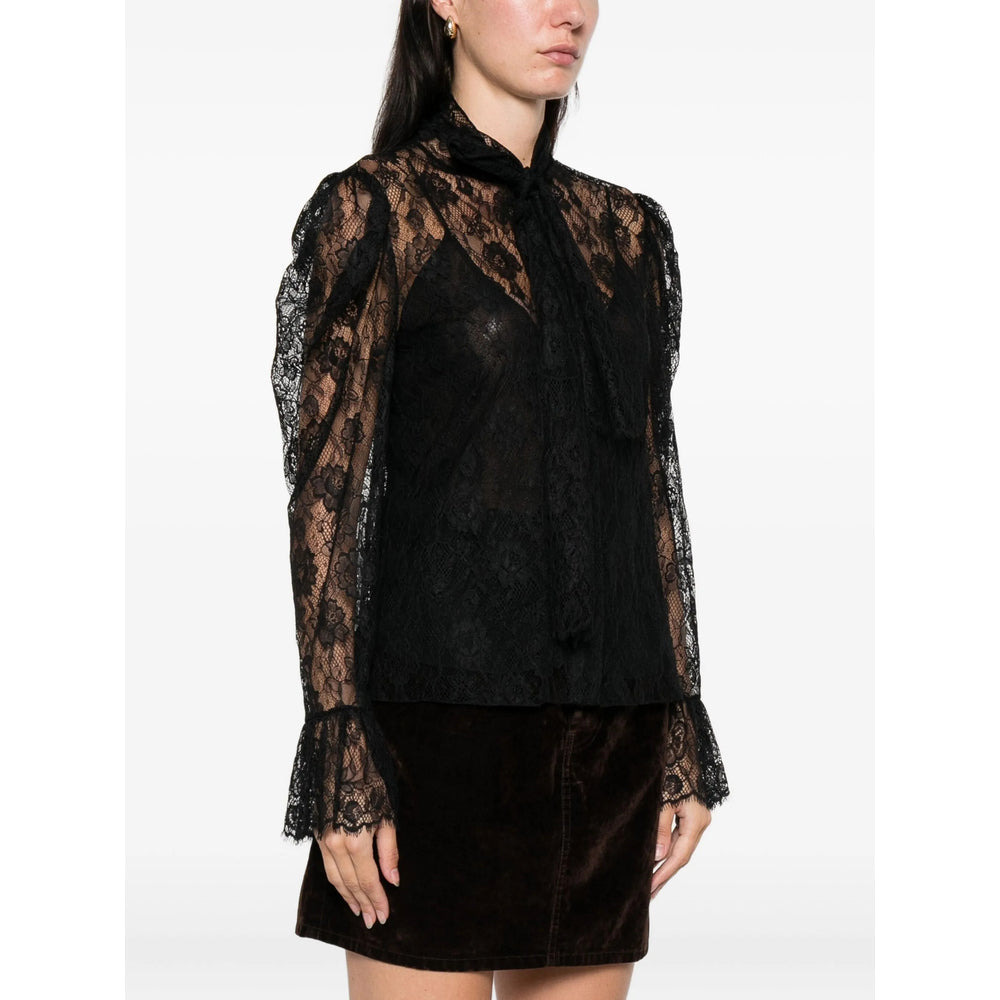 Chloé Black Tops - Blouses Women - 3