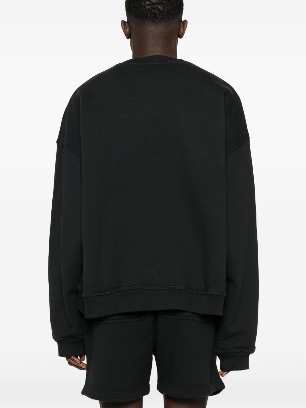 logo-appliqué sweatshirt - 4