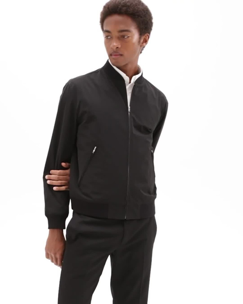 Tailored Bomber Jacket in Foundation Twill 8