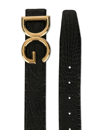 Dolce & Gabbana DG logo belt outlook