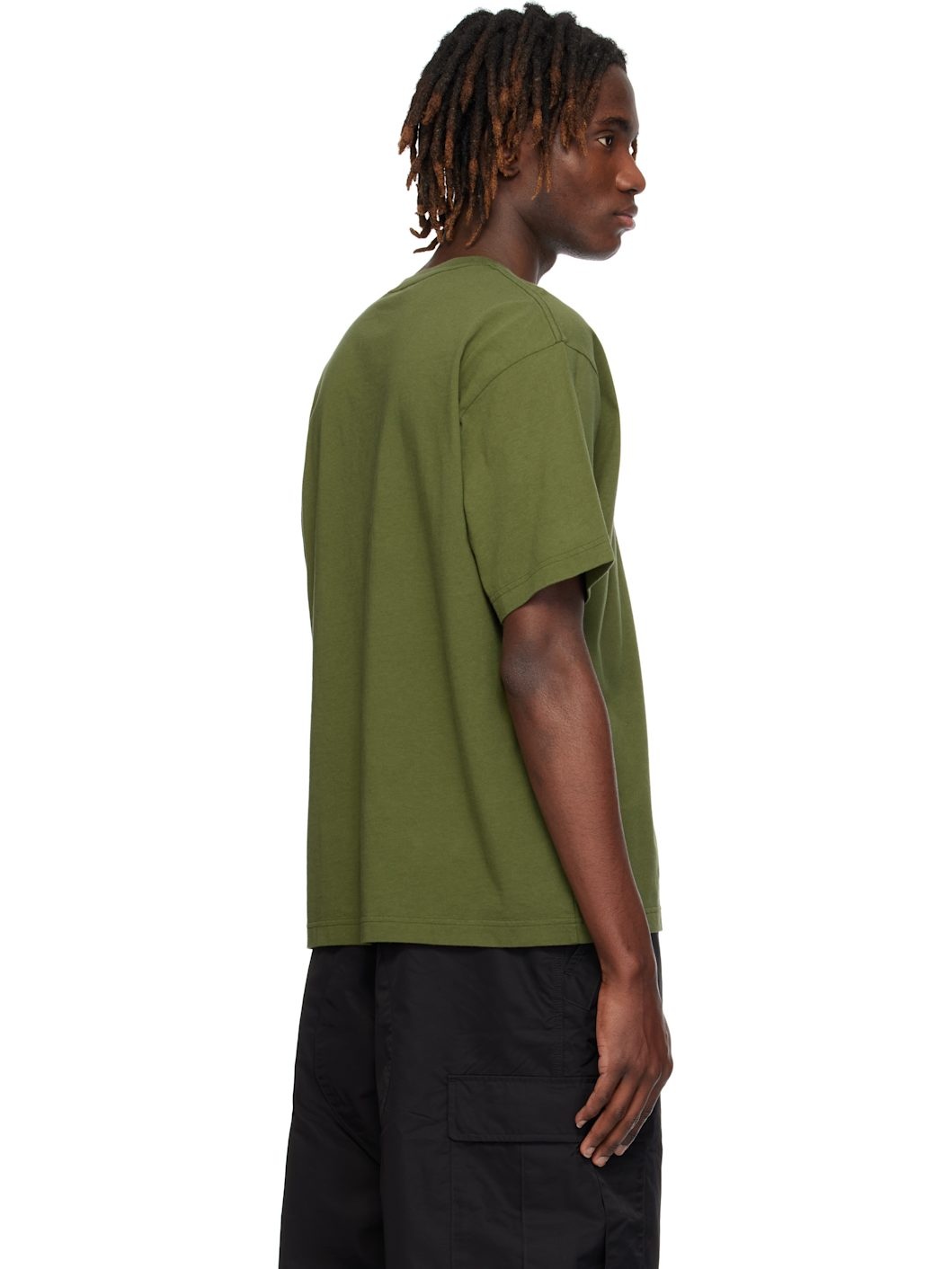 Green  Paris 'Boke Flower 2.0' Oversized T-shirt - 3