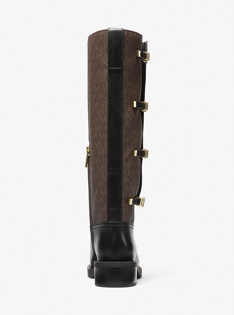 Darrington Signature Logo and Leather Boot 4