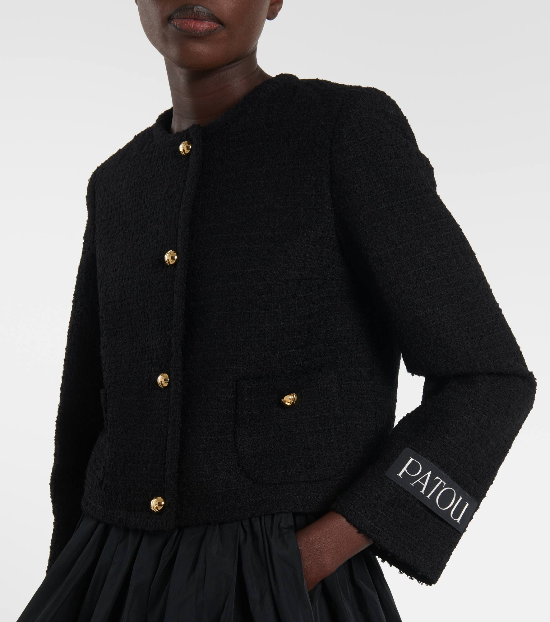 Wool-blend tweed jacket - 5