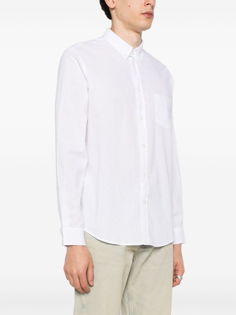 Liam slub-texture shirt - 3