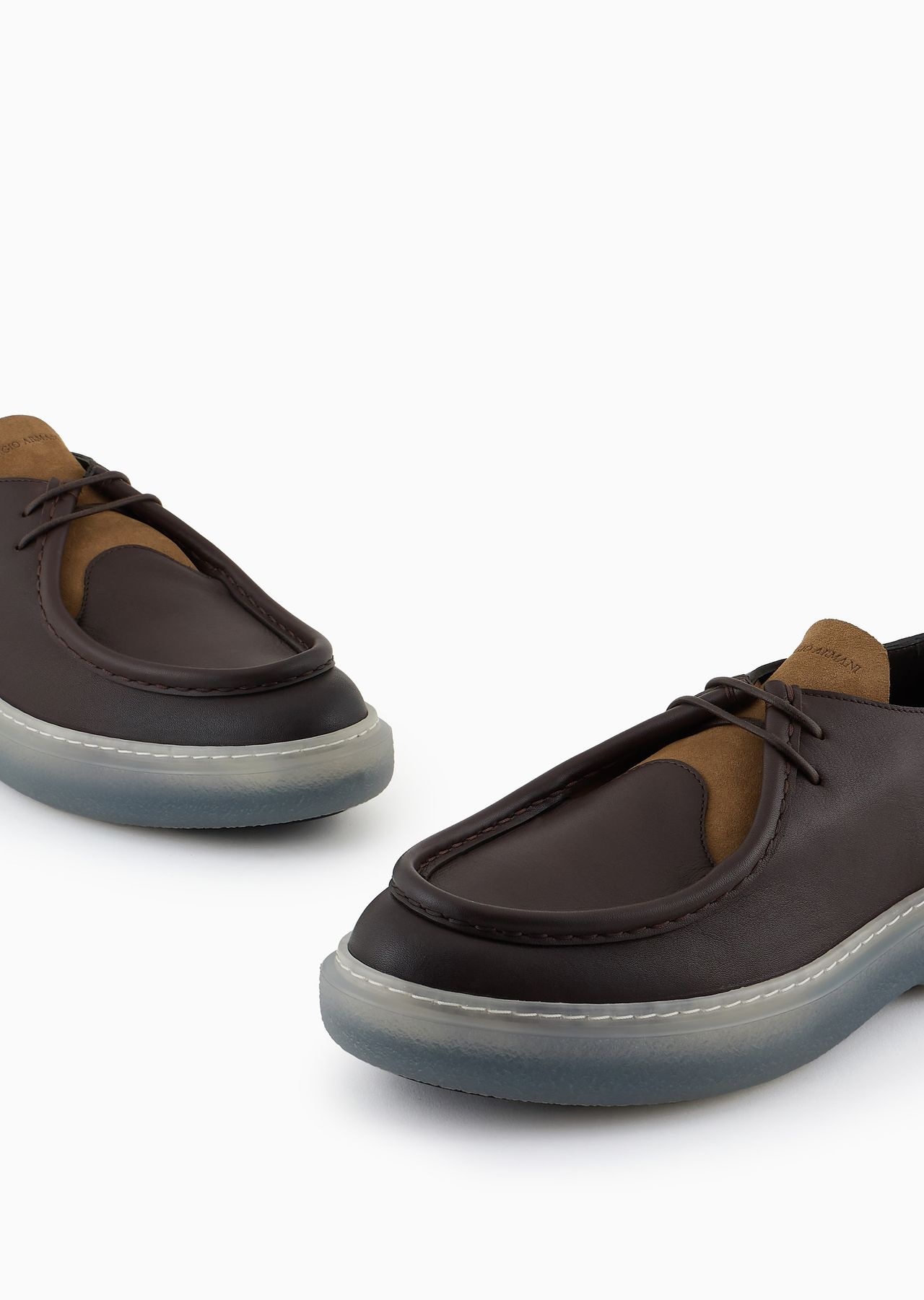 Leather, suede and nappa-leather lace-ups - 5