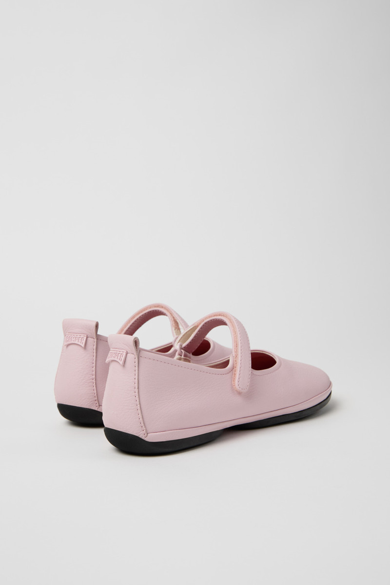 CAMPERLAB Pink Leather Ballerinas for Women. outlook