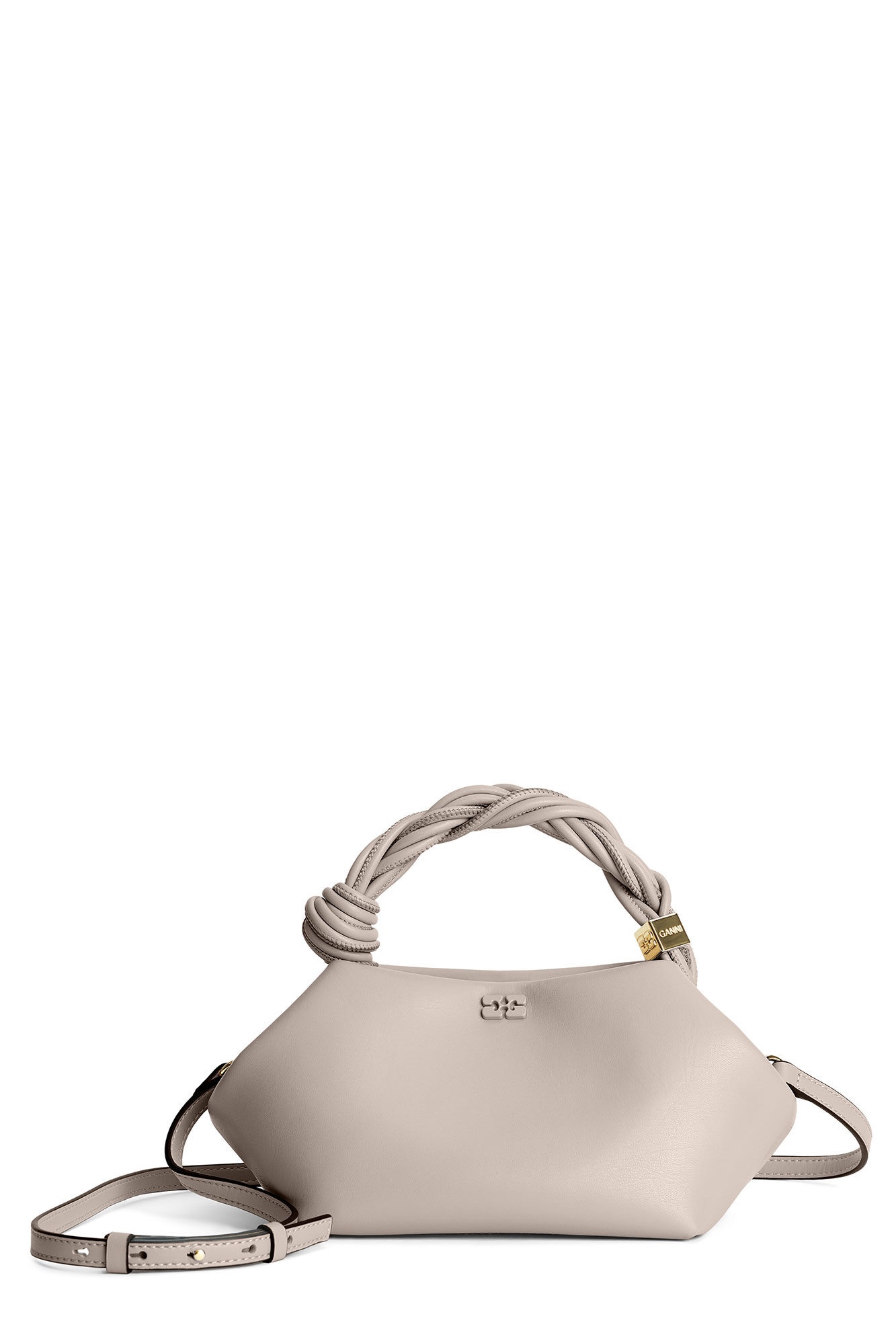 LIGHT GREY SMALL GANNI BOU BAG - 6