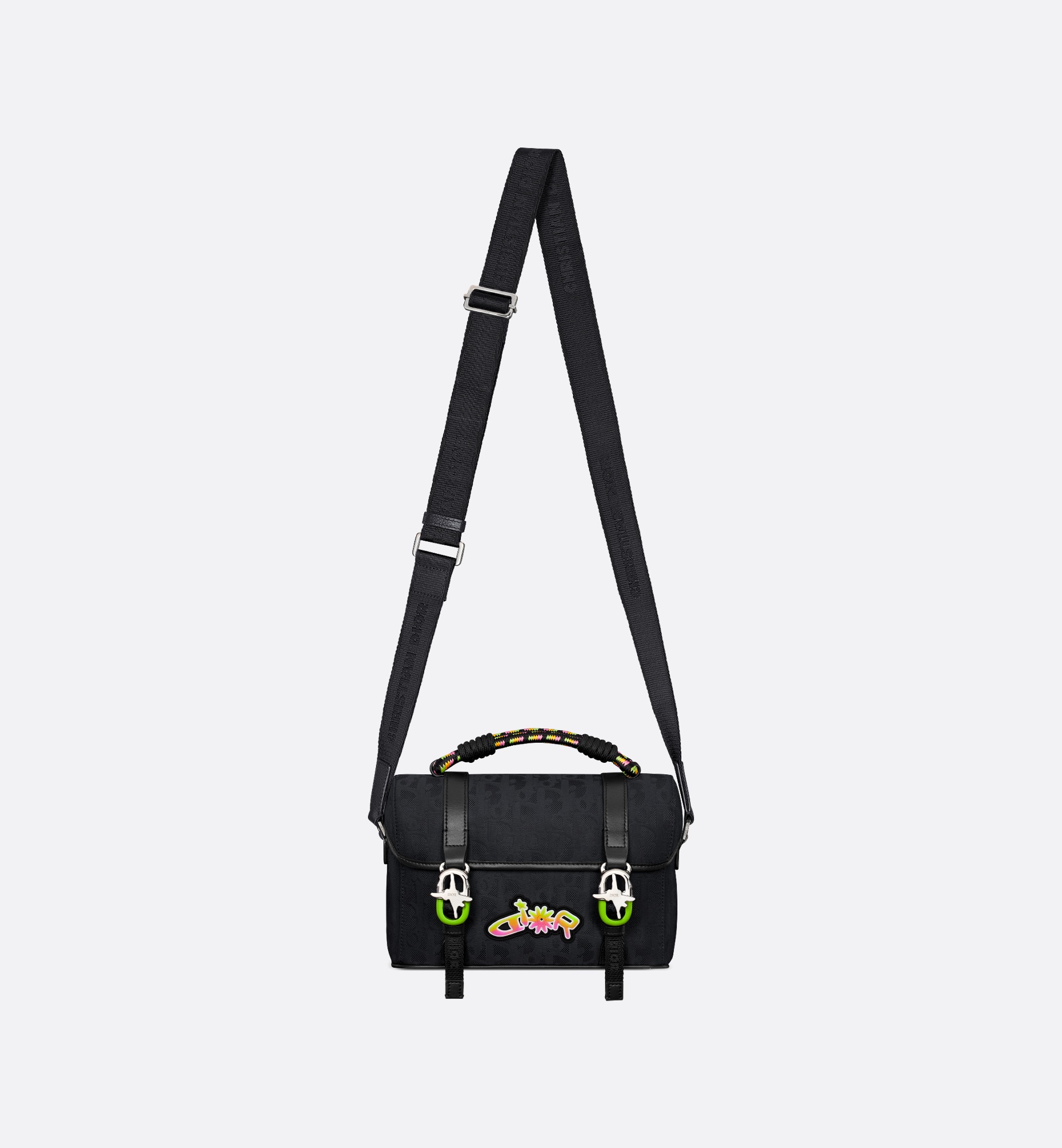 DIOR AND LEWIS HAMILTON Dior Hit the Road Messenger Bag with Flap - 8