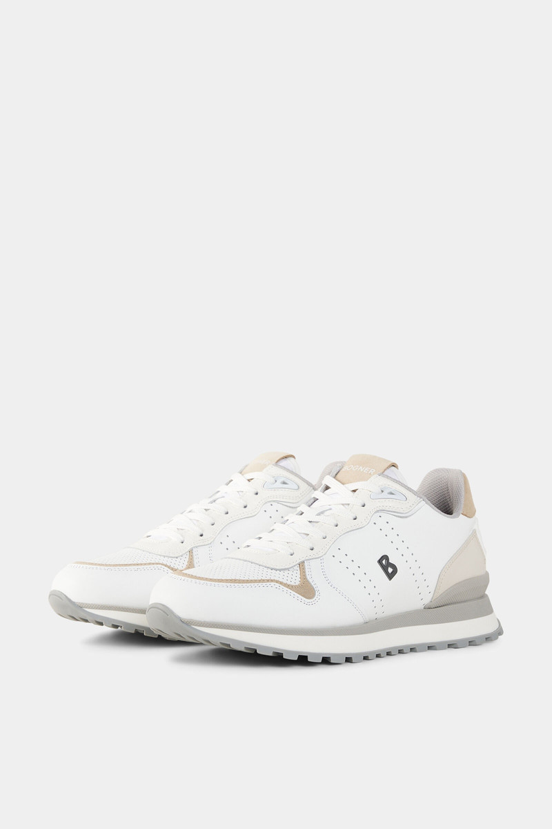 Sneaker Newport in White/beige 4