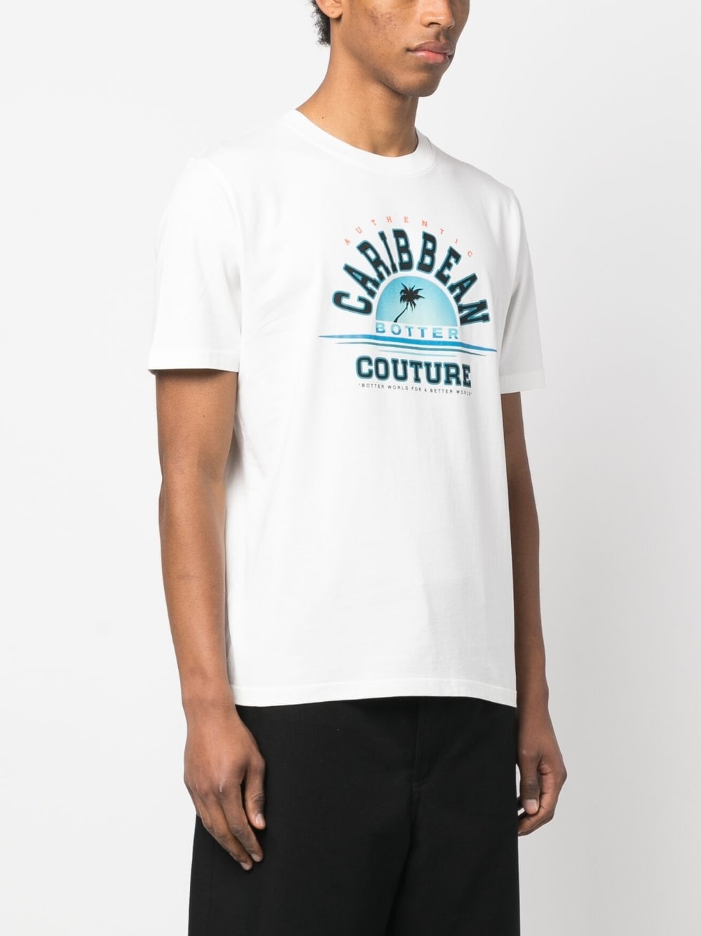 graphic-print short-sleeve T-shirt - 3