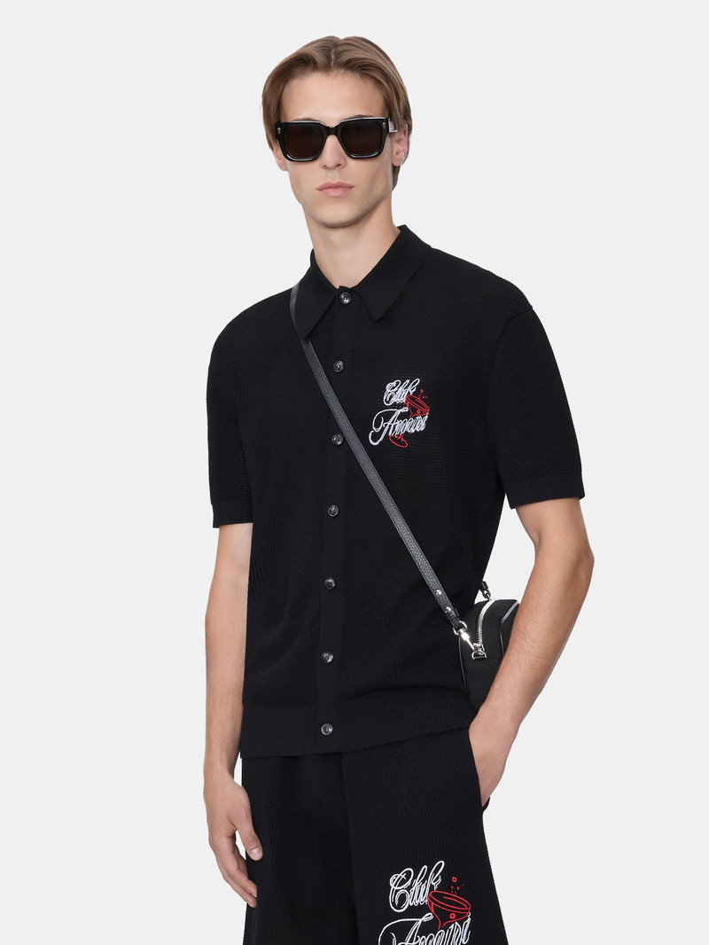 AMIRI CLUB AMIRI CROCHET SHIRT outlook