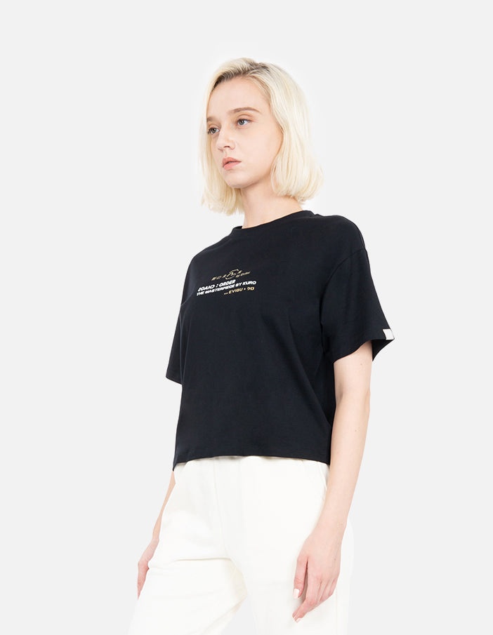 Logo and Kamon Print T-shirt - 8