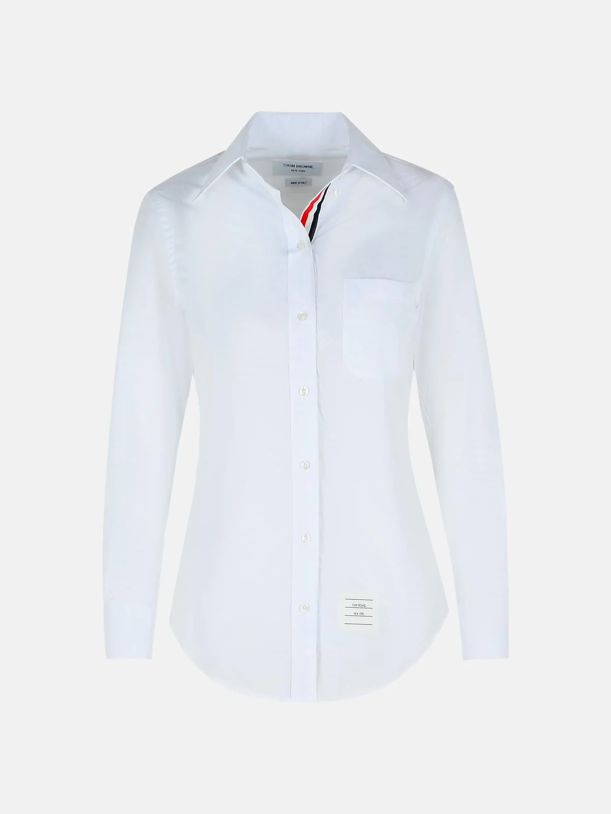 WHITE COTTON SHIRT - 1