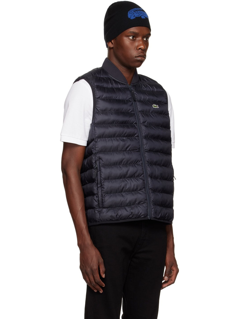 Navy Quilted Vest 3