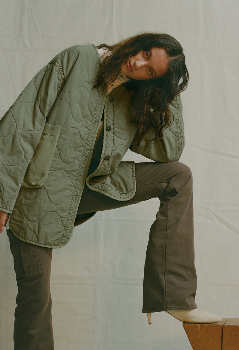 PANELED QUILTED JACKET 6