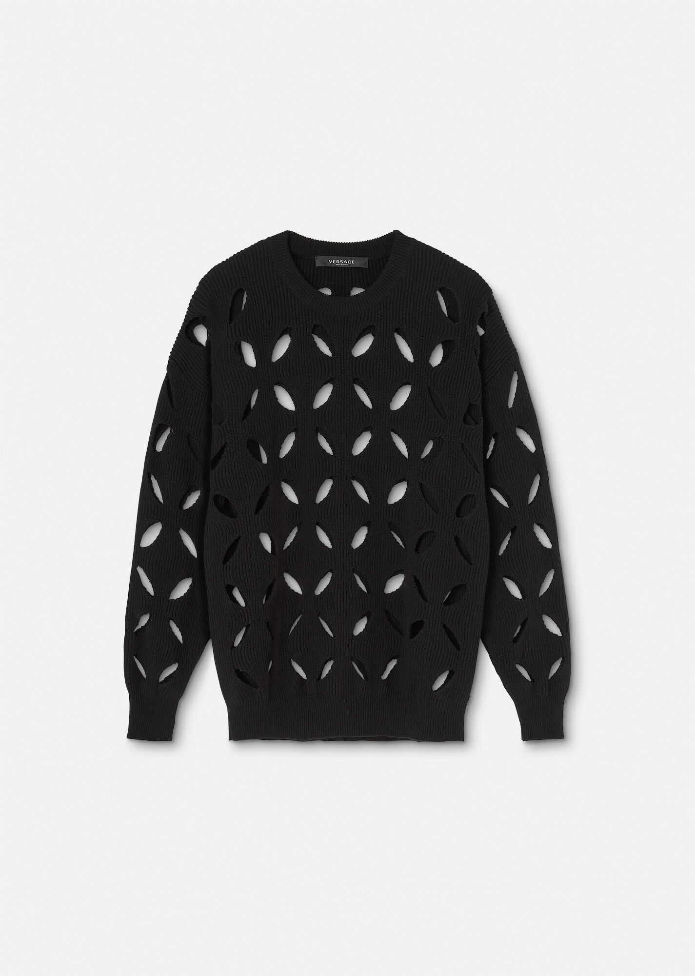 Slashed Knit Jumper - 1