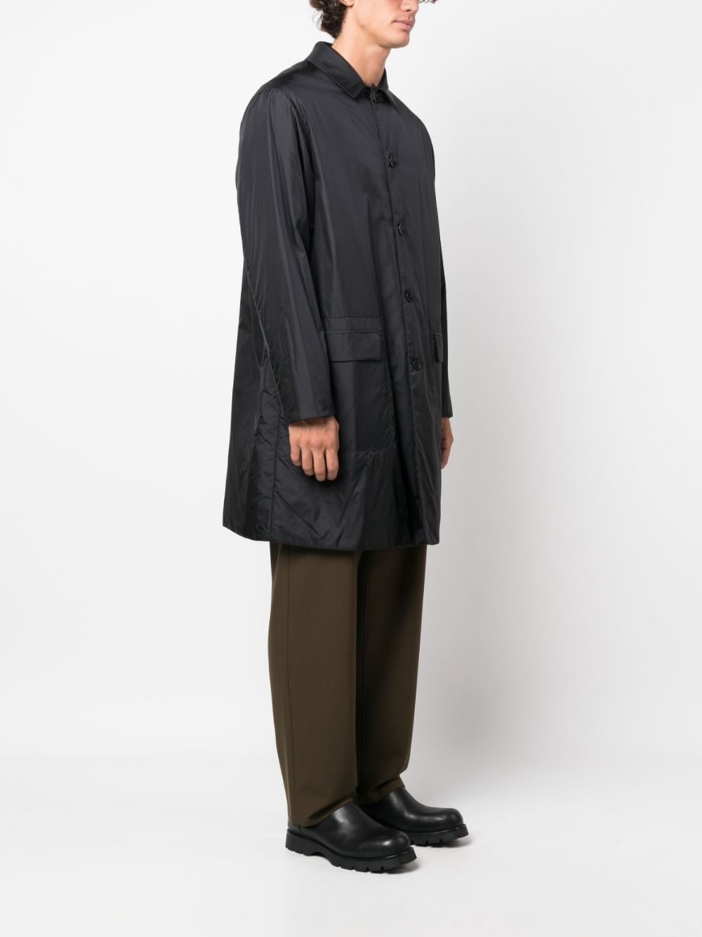 button-up lightweight coat - 3