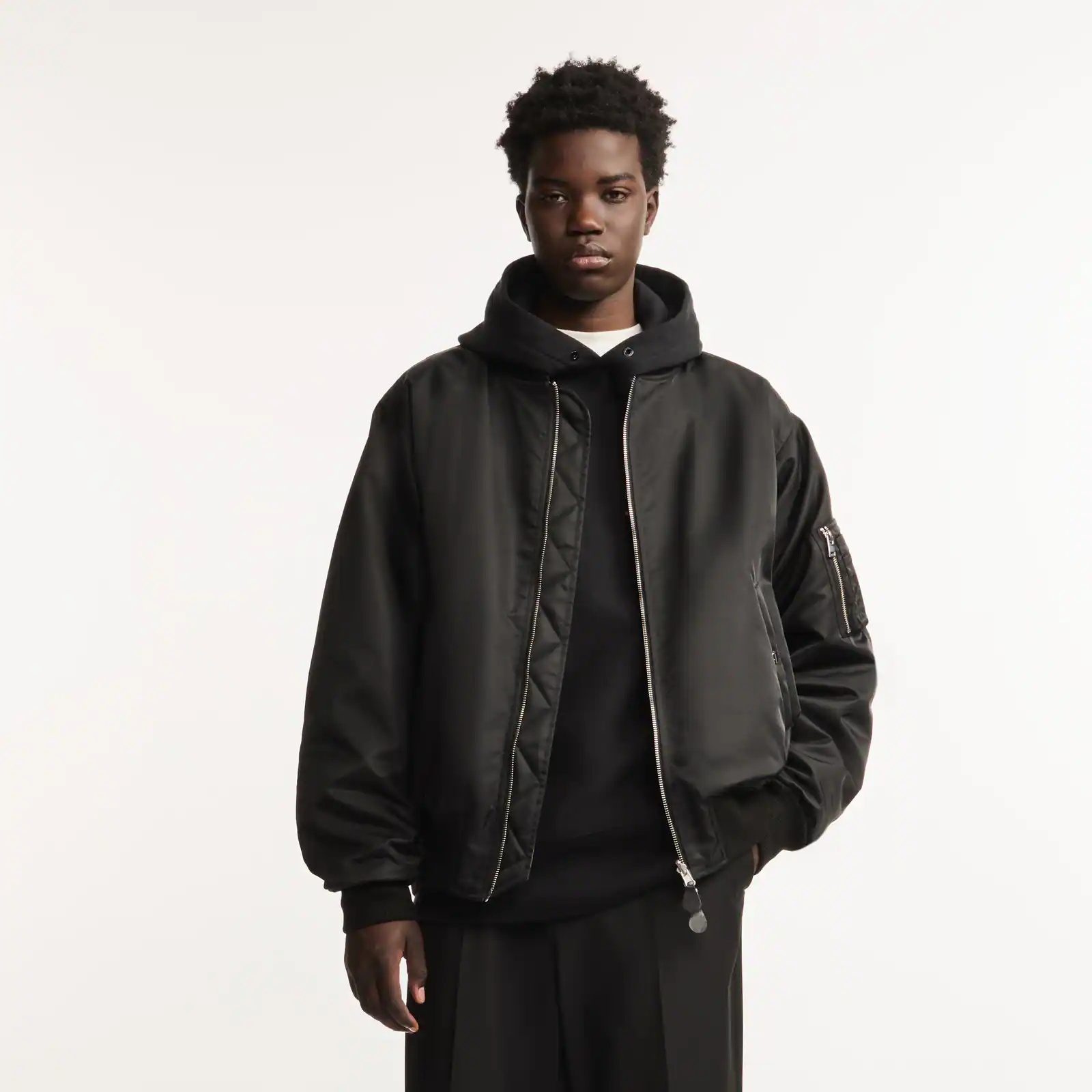 Reversible bomber jacket - 7