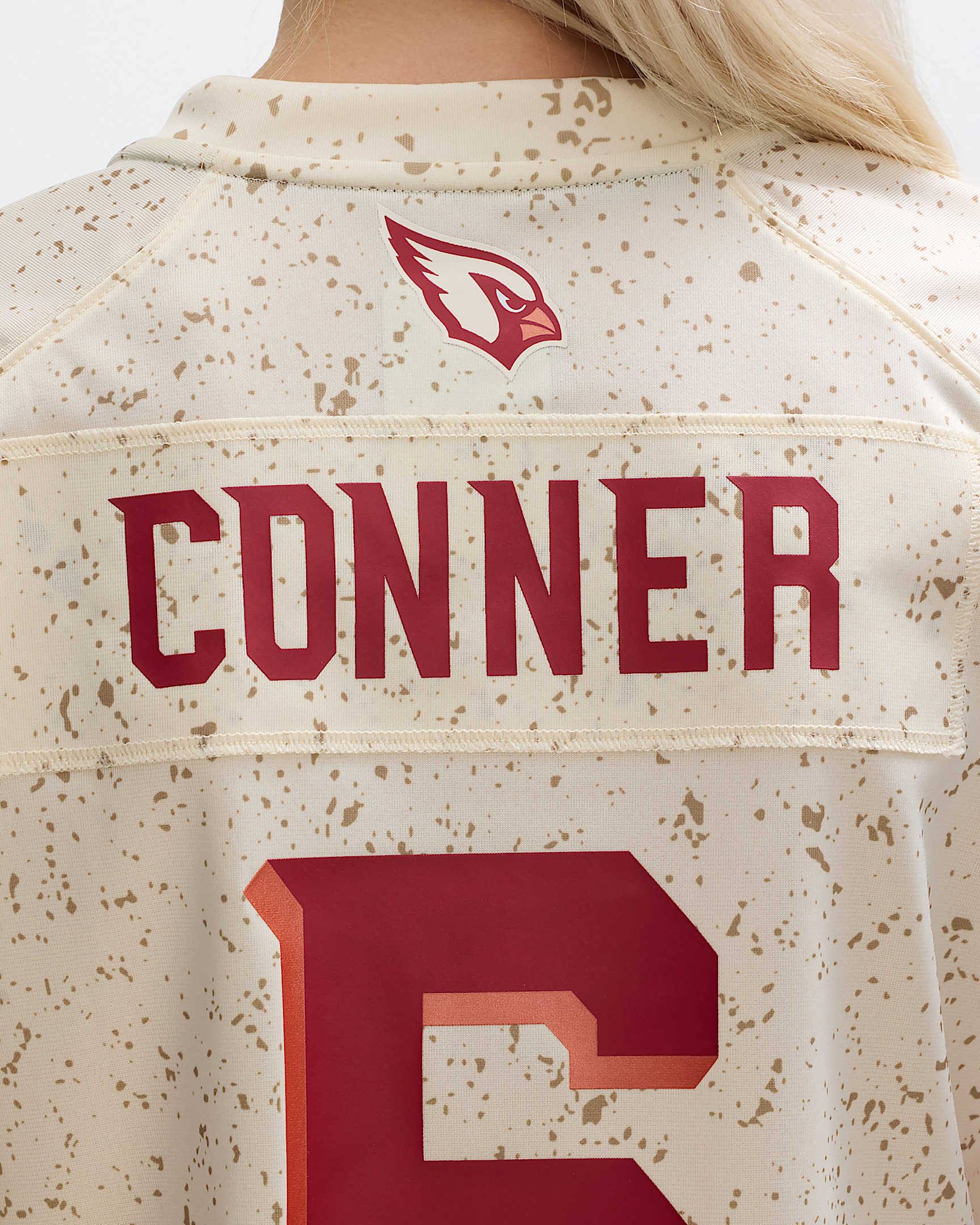James Conner Arizona Cardinals Rivalries Collection Women’s Nike NFL Game Jersey - 5