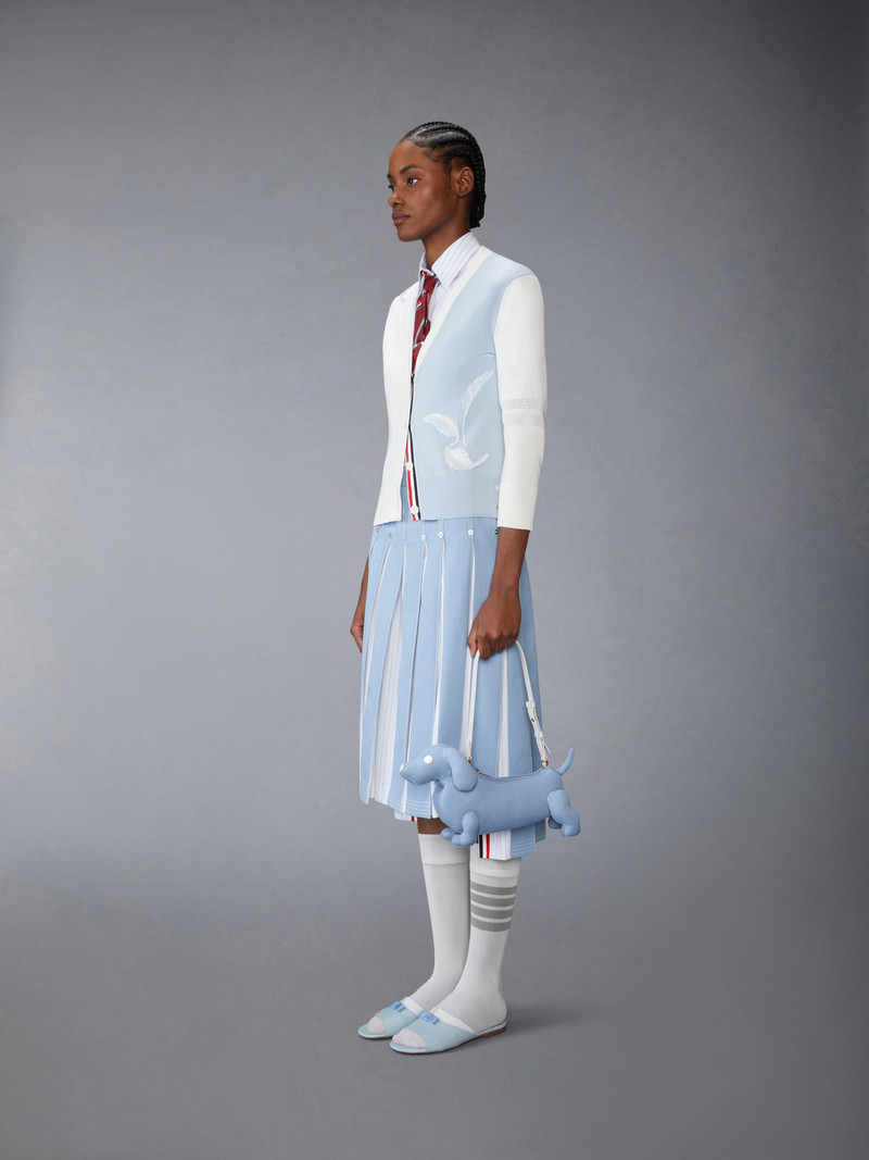 HECTOR BAGUETTE BAG IN SELVEDGED DENIM 4