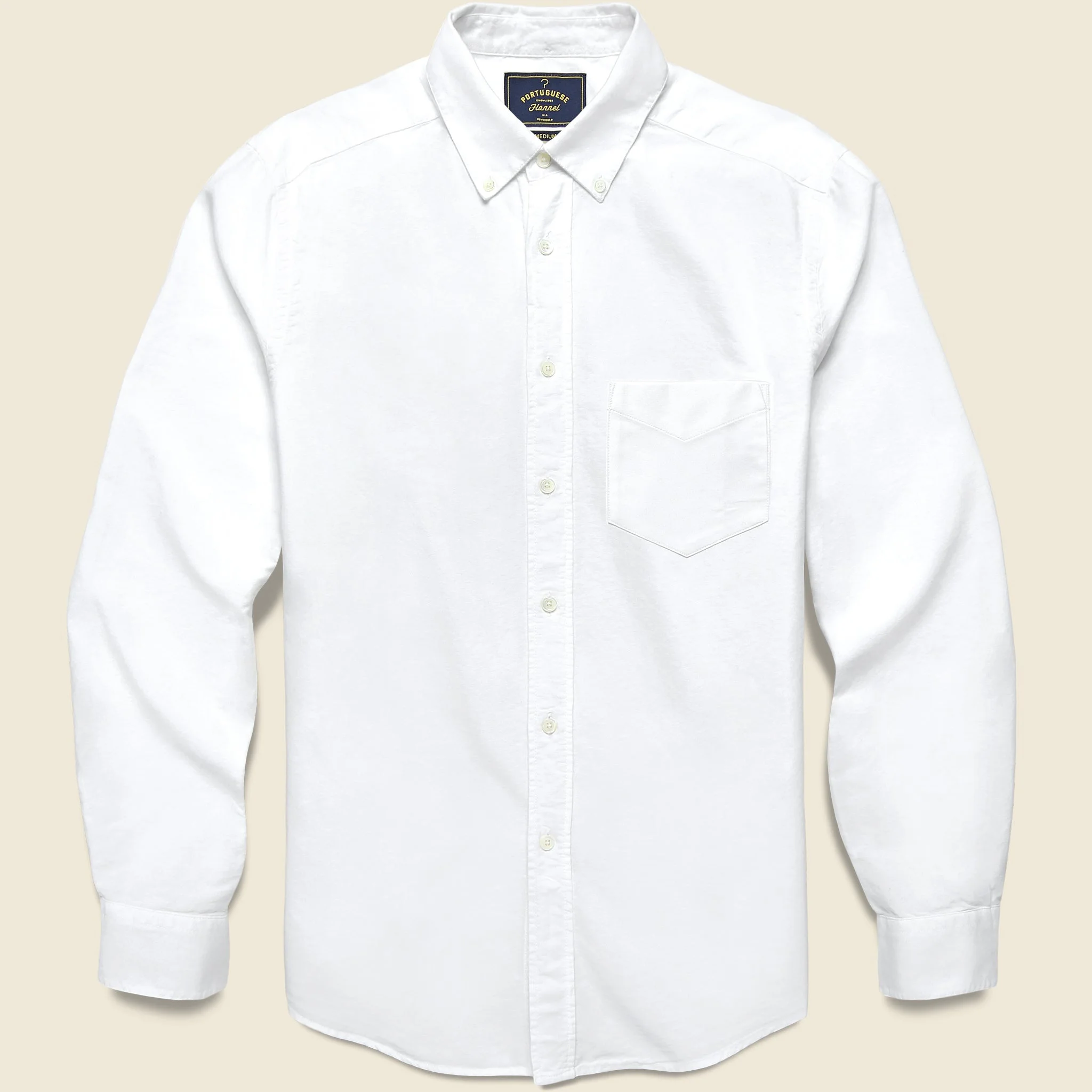 Belavista Oxford Shirt - White - 1