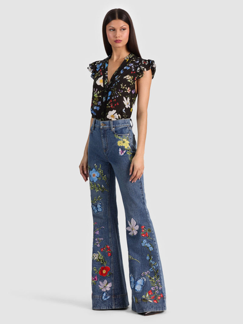 BEAUTIFUL EMBROIDERED JEAN 1