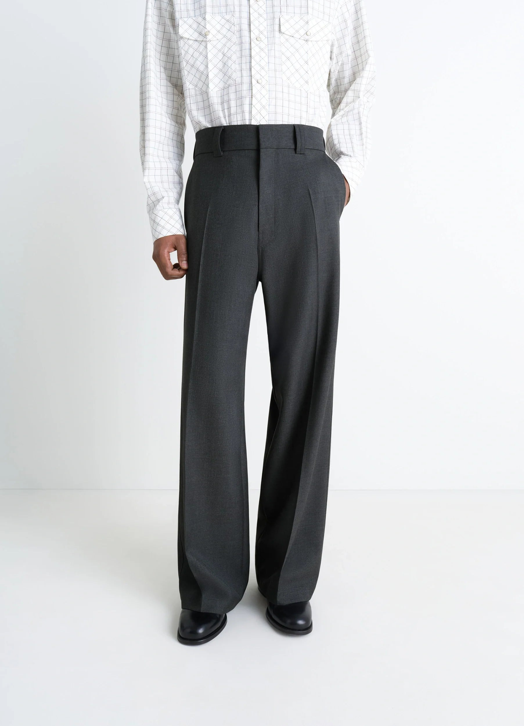 STRAIGHT TAILORED PANTS - 4