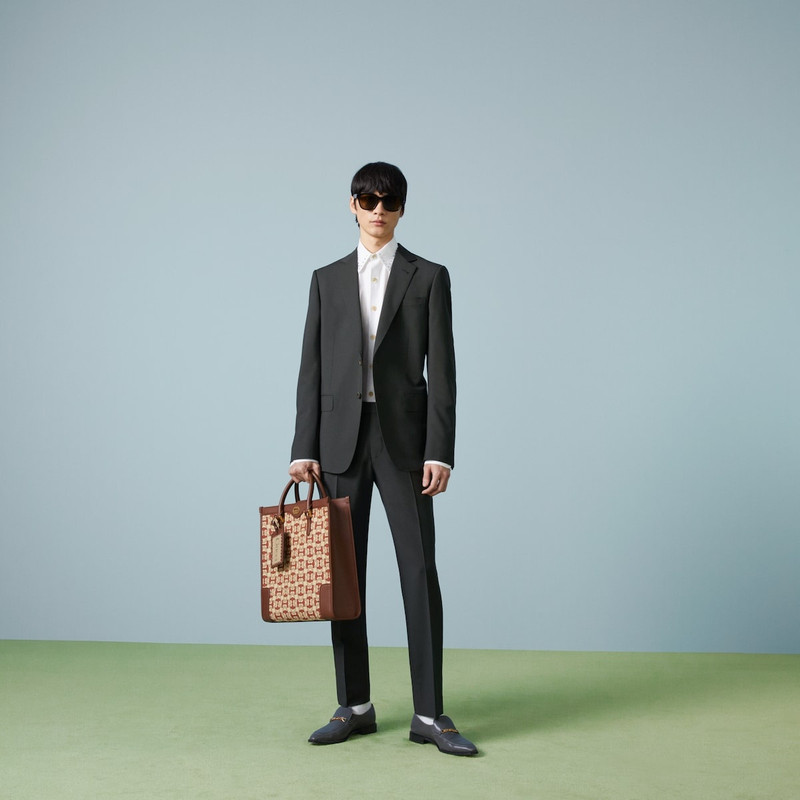 GUCCI Wool mohair suit outlook