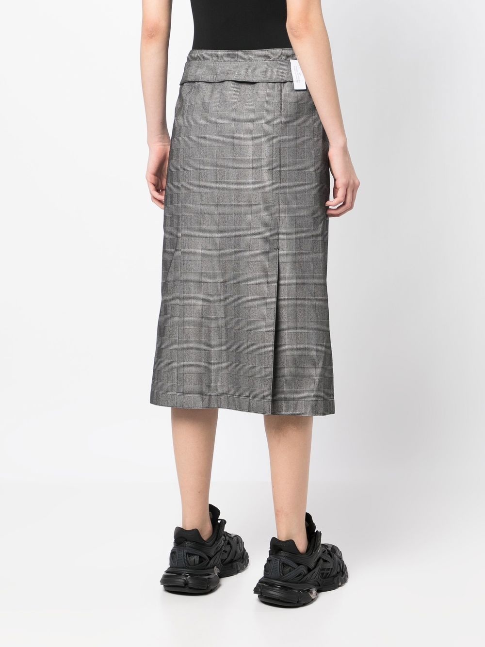 button-front midi skirt - 4