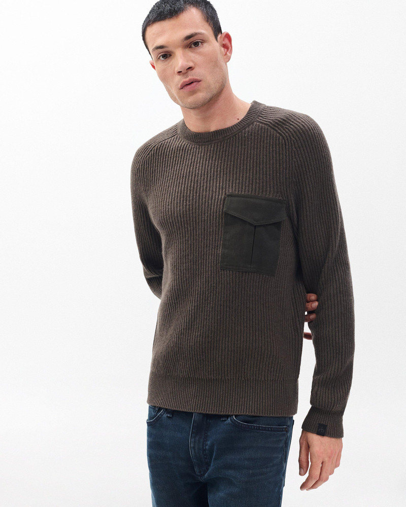 Walker Mixed-Media Sweater 4